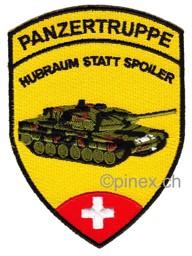 Bild von Panzertruppe Abzeichen Leopard Kampfpanzer Funpatch