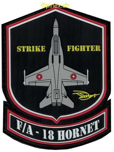 Picture of Swiss Air Force F18 Hornet Patches