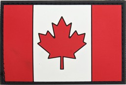 Bild von Canada Flagge PVC Rubber Patch