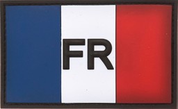 Bild von Frankreich Flagge PVC Rubber Patch