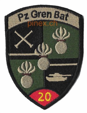 Immagine di Pz Gren Bat 20 Panzergrenadier Bataillon rot mit Klett