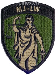 Bild von Badge Militärjustiz Luftwaffe mit Klett 
