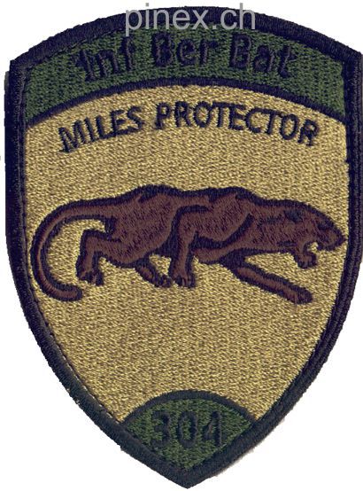 Image de Inf Ber Bat 304 grün mit Klett Infanterie Miles Protector