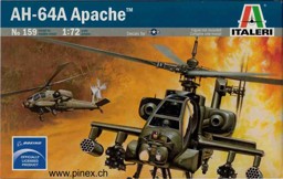 Bild von Apache AH-64 A 1:72 Plastikbausatz ITALERI