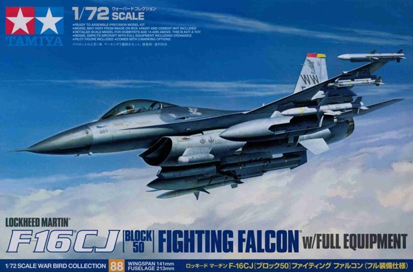 Immagine di F16 Fighting Falcon Plastikbausatz