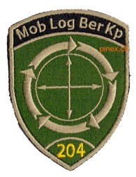 Bild von Mob Log Ber Kp 204 Pfeile Badge mit Klett