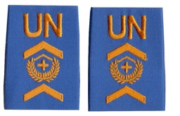 Bild von United Nations UN Rangabzeichen Fourier UNO