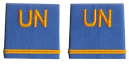 Bild von UNO Rangabzeichen Leutnant United Nations 