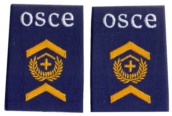Immagine di OSCE Rangabzeichen Fourier Schulterpatten