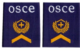 Bild von OSCE Rangabzeichen Wachtmeister Schulterpatten