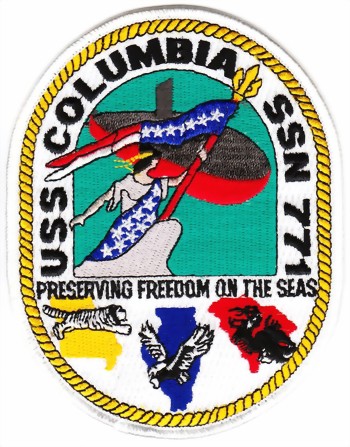 Immagine di USS Columbia U-Boot SSN 771 Abzeichen