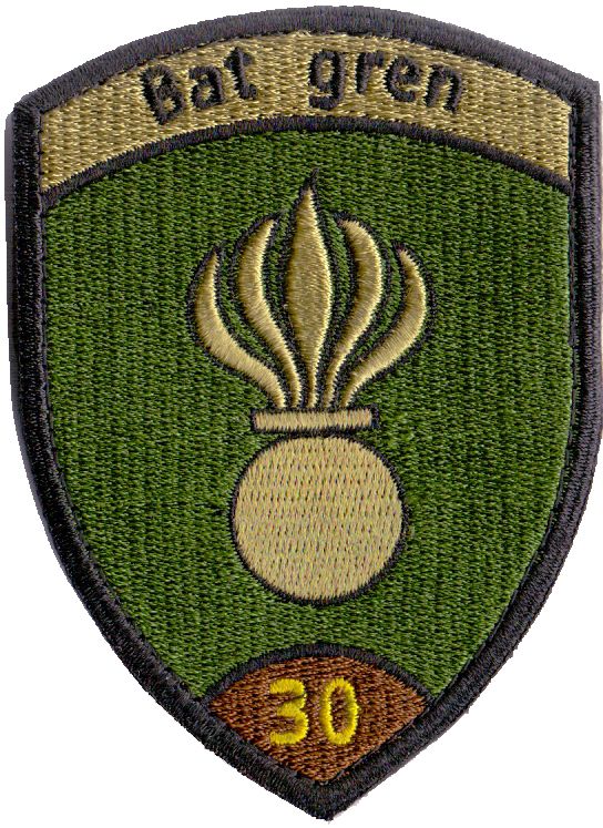 Image de Badge Grenadier Bataillon 30 Armée suisse
