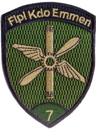 Bild von Flugplatzkommando Emmen 7 grün mit Klett
