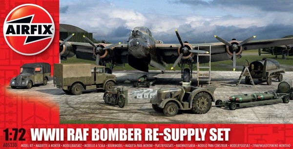 Bild von RAF Bomber Re-Supply Set Modellbausatz 1:72 Airfix