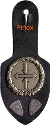 Bild von Informatikpionier Brusttaschenanhänger Funktionsabzeichen mit Spezialistenabzeichen ABC Motorfahrer und Sicherungspionier