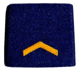 Bild von Korporal Gradabzeichen Schulterpatten Luftwaffe. Preis gilt für 1 Stück 