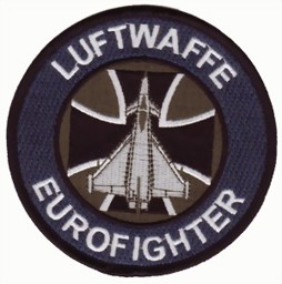 Image de Eurofighter Luftwaffe Systemabzeichen grau