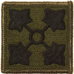 Bild von 4th Infantry Division Abzeichen US Army