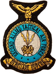 Bild von Second Allied Tactical Air Force Abzeichen et oebellare superbo's