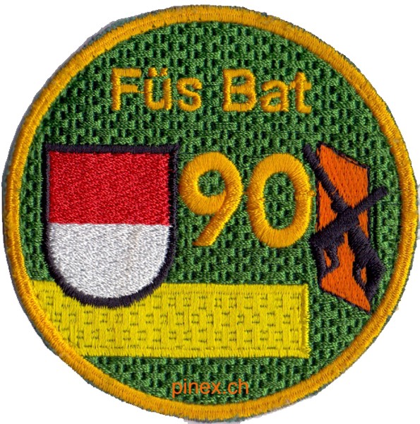 Immagine di Füs Bat 90 gelb Armee 95 Abzeichen