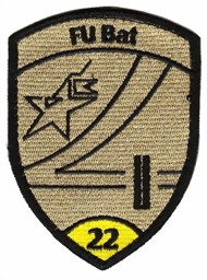 Bild von FU Bat Führungsunterstützung Bataillon 22 gelb mit Klett