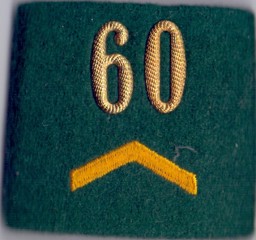 Bild von Korporal Rangabzeichen Infanterie 60. Preis gilt für 1 Stück