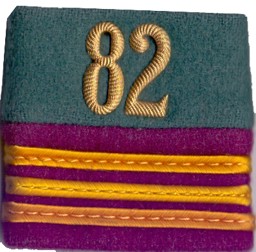 Bild von Hauptmann Rangabzeichen Schulterpatte Versorgungstruppen Motorfahrer Offizier. Preis gilt für 1 Stück 