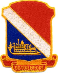 Bild von 442nd Infantry Regiment Patch WWII B Version Abzeichen