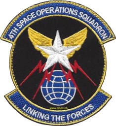 Bild von 4th Space Operations Squadron Linging the Forces Abzeichen
