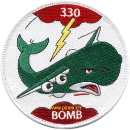 Bild von 330th Bomb Squadron WWII Europa Abzeichen US Air Force