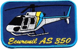 Bild von Ecureuil AS 350 Pilotenabzeichen Aufnäher