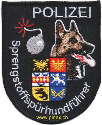 Immagine di Polizei Niedersachsen Sprengstoffspürhundführer Abzeichen