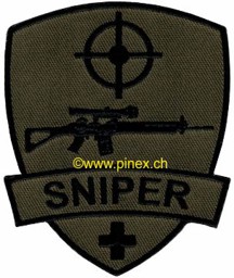 Bild von Sniper Switzerland Patch Abzeichen 