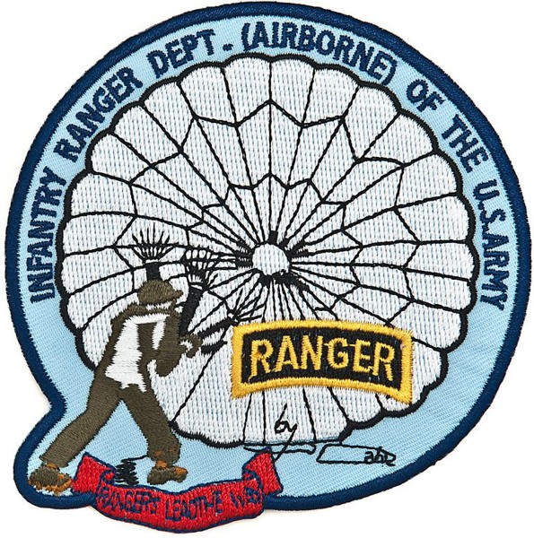 Bild von US Army Airborne Ranger Abzeichen