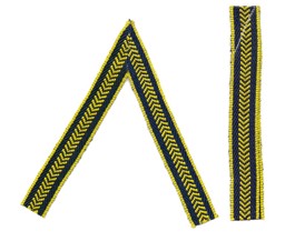 Bild von Korporal Rangabzeichen gelb Schweizer Armee 