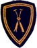 Immagine di Pontonier Doppelrad Spezialistenabzeichen Oberarmabzeichen Schweizer Armee