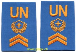 Bild von United Nations UN Rangabzeichen Feldweibel UNO 
