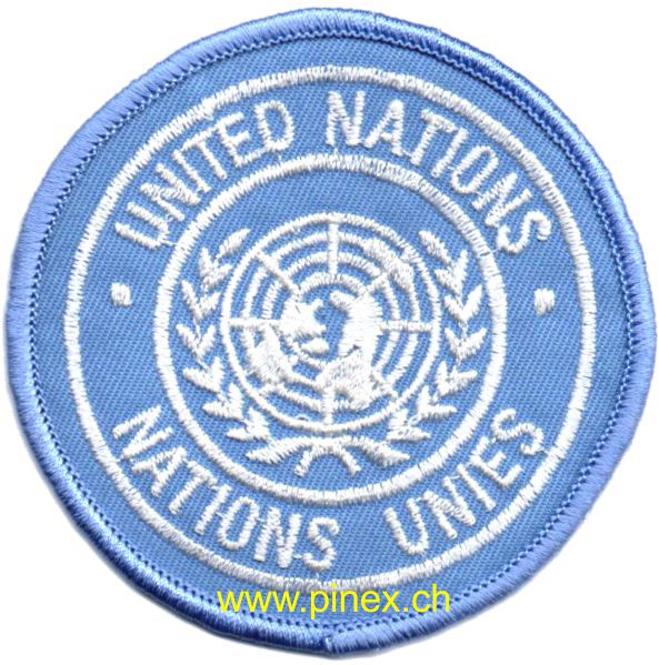 Bild von UN Abzeichen United Nations Nations Unies