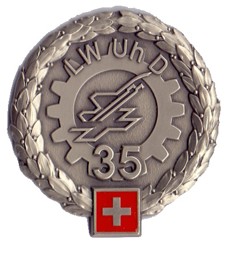 Bild von Luftwaffenunterhaltsdienst 35 Silber Béretemblem