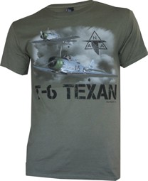 Bild von North American Texan T-6 T-Shirt 
