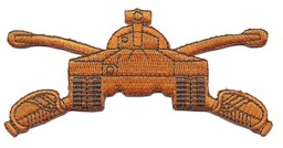 Bild von US Army Infanterie Panzertruppen Armored Cavalry Abzeichen