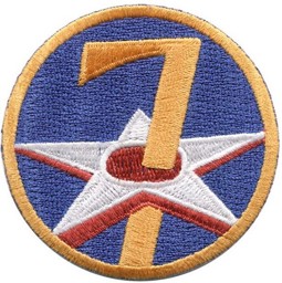 Bild von 7th Air Force Schulterabzeichen WWII Patch