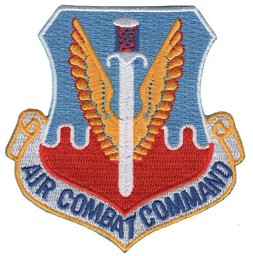 Bild von US Air Combat Commabd Abzeichen US Air Force