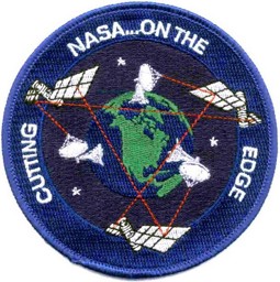 Bild von NASA on the cutting edge Satelliten Abzeichen Patch