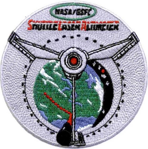 Image de STS-72 Endeavour Gsfc Shuttle Laser Altimeter Deployment Patch Abzeichen