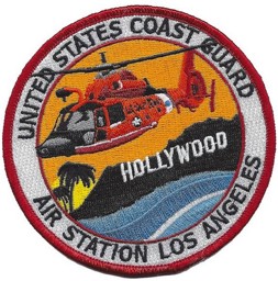 Bild von United States Coast Guard Air Station Los Angeles Hollywood Abzeichen Patch