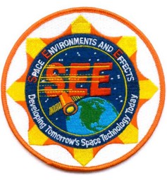 Bild von NASA Space Environments And Effects Patch Space Technologie Abzeichen