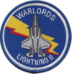 Bild von VMFATMarine Fighter Attack Training Squadron 501 "WARLORDS"  F-35 Patch Abzeichen