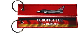 Bild von Eurofighter Typhoon Schlüsselanhänger, bestickt und bedruckt