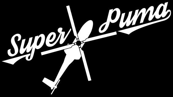 Picture of Super Puma Schriftzug Autoaufkleber